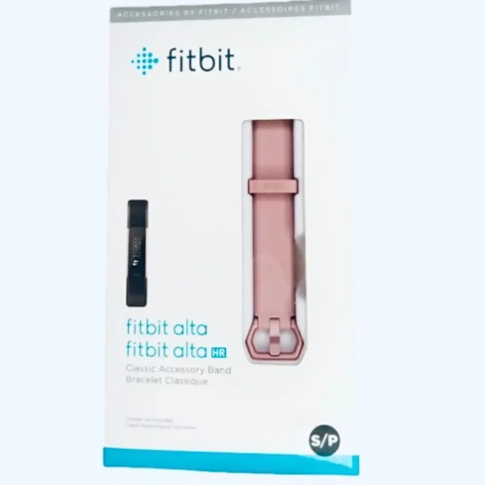 NWT in Box Pink Size: S Fitbit Alta Classic Accessory band